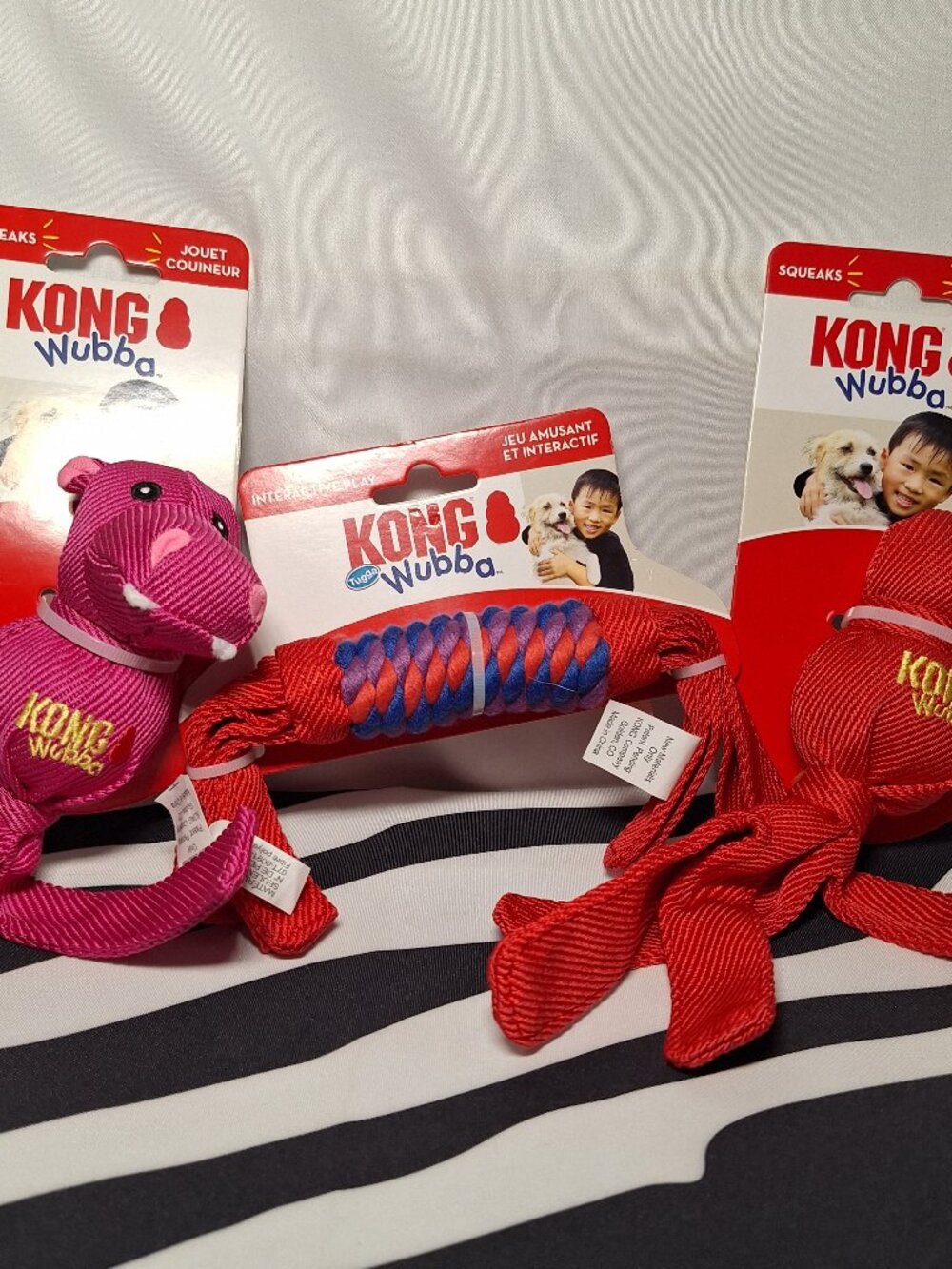 NWT Kong Wubbas -  3 pack - Small